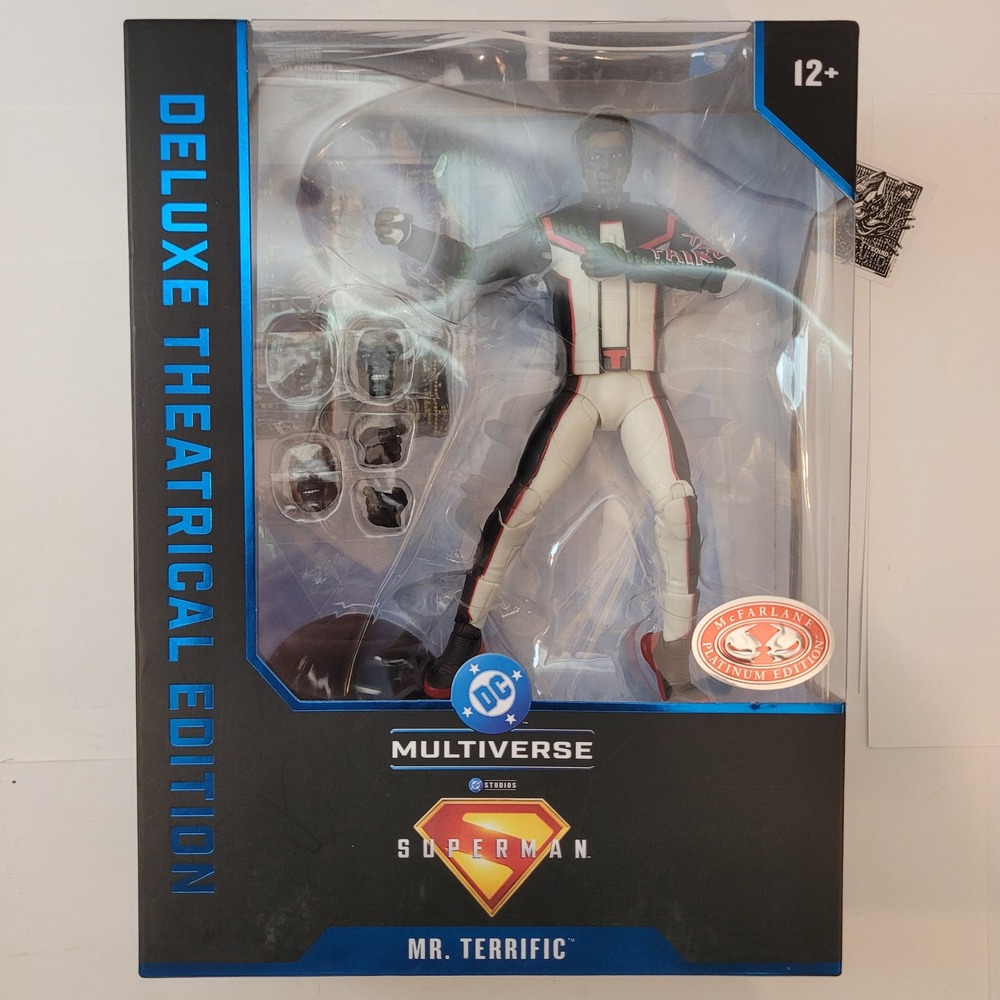 McFarlane Toys Mr. Terrific‎ Action Figure Kids DC Multiverse Superman Platinum